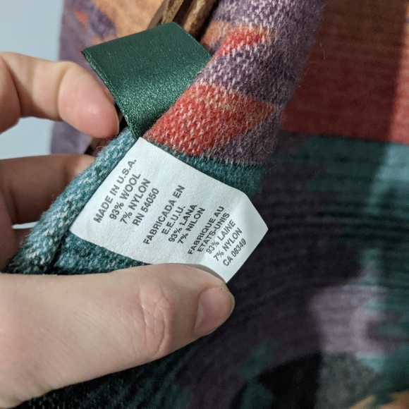 RARE Lauren by Ralph Lauren blanket jacket VINTAGE - Picture 5 of 11